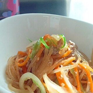 調味料これだけ！大人気チャプチェ♡